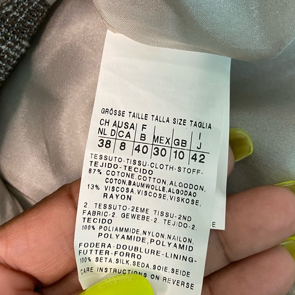 S’ MaxMara Brazer size 8 - Picture 8 of 12